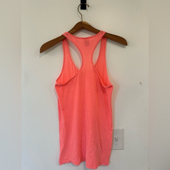 PINK Y2K Victorias Secret Raceback Tank Top Women Small Pink Workout Athletic - Picture 4 of 6